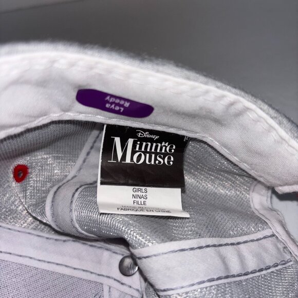 Disney Store Embroidered Minnie Mouse Adjustable Hat/Cap 4 Girl - Picture 6 of 6